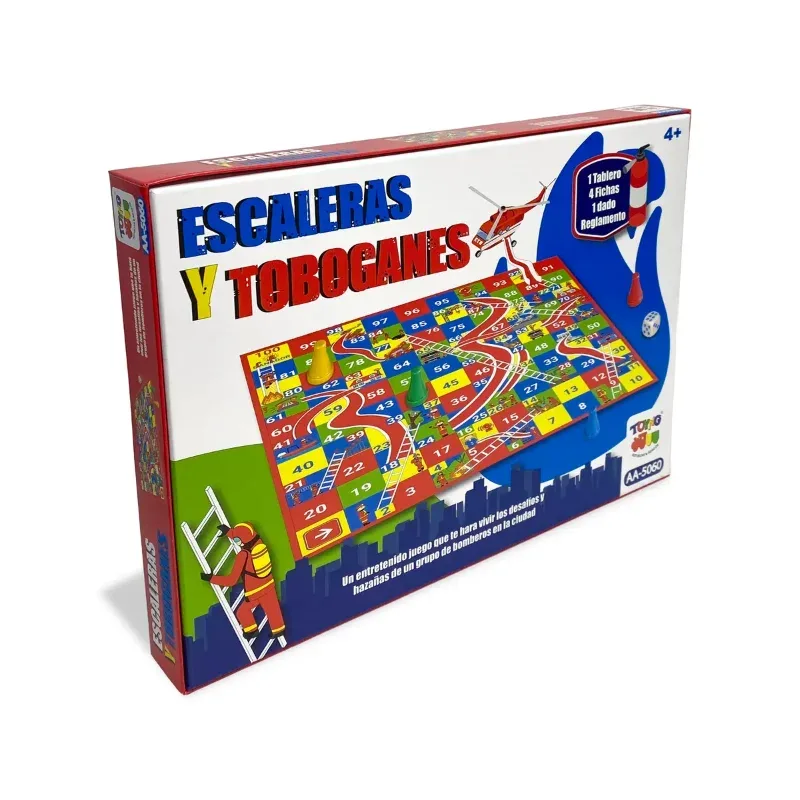Escaleras y Toboganes — juego de mesa